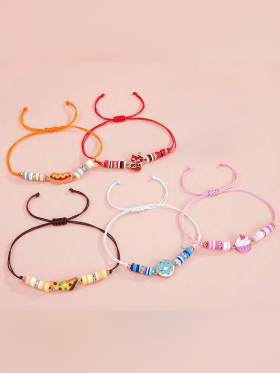 SHEIN Other - SHEIN food pendant bracelets